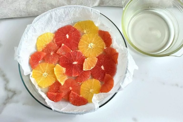 Step 4 - Upside Down Winter Citrus Cake
