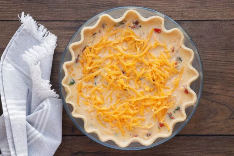 Step 9 - Veggie Mediterranean Quiche