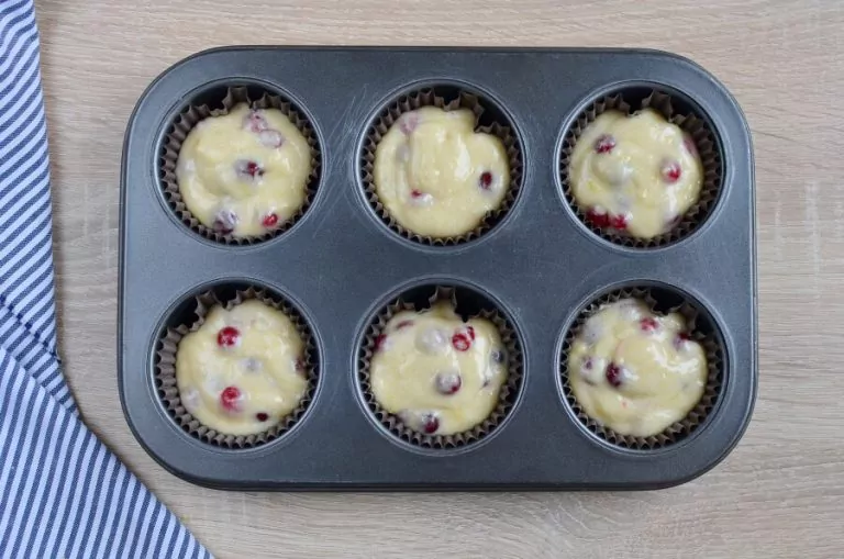 Step 7 - Winning Cranberry Muffins