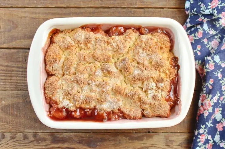Step 8 - Apple Pomegranate Cobbler