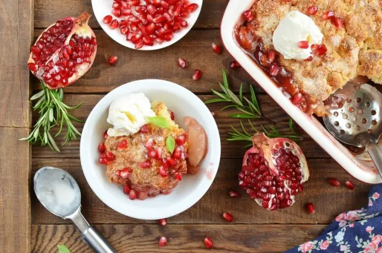 Step 10 - Apple Pomegranate Cobbler