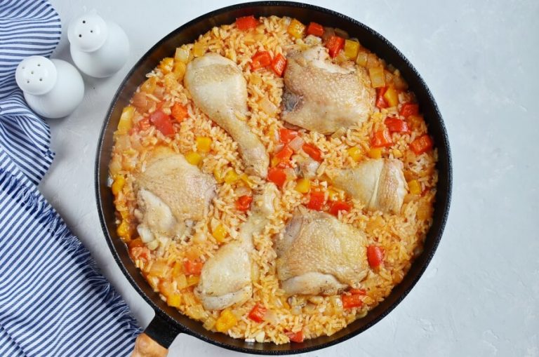 Step 9 - Arroz Con Pollo