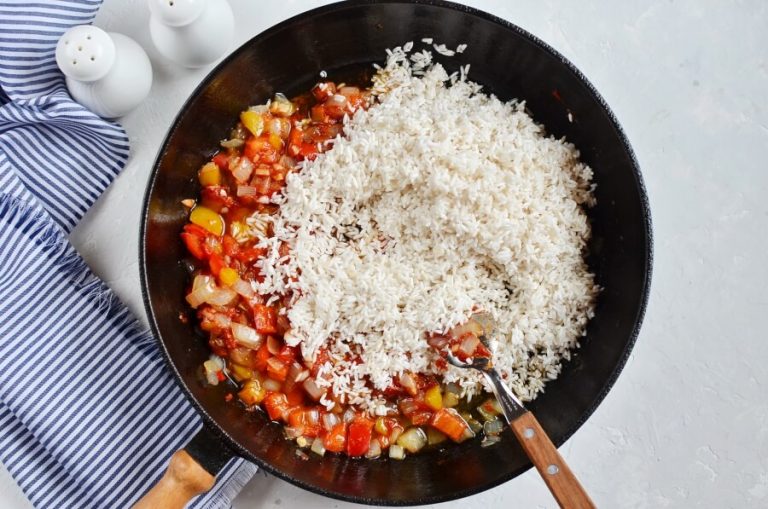 Step 7 - Arroz Con Pollo