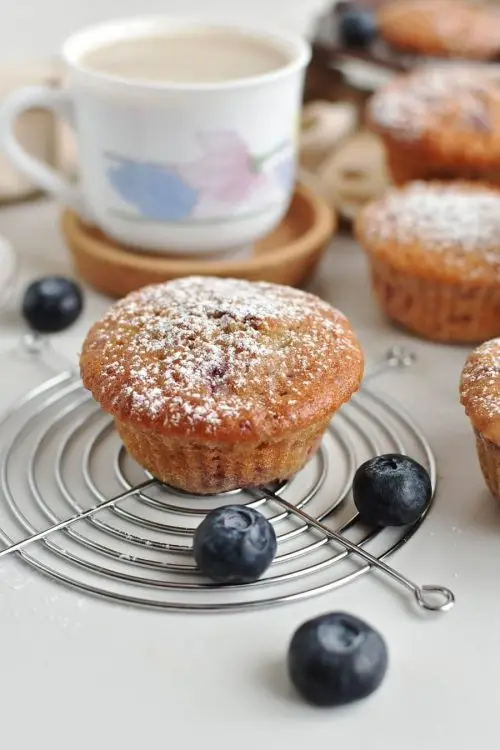 Berry Cream Muffins