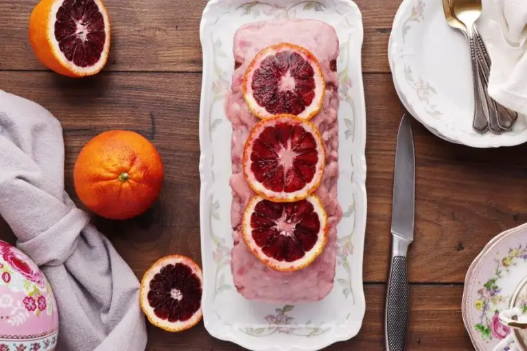 Step 10 - Blood Orange Loaf and Blood Orange Glaze