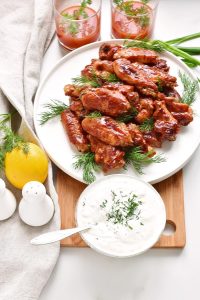 Bloody Mary Wings