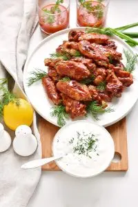 Bloody Mary Wings