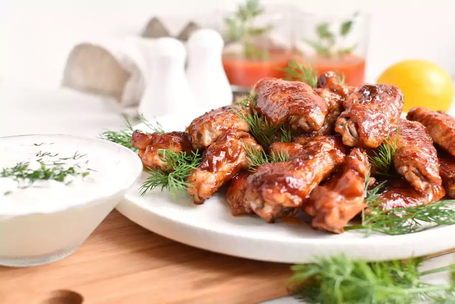 Bloody Mary Wings