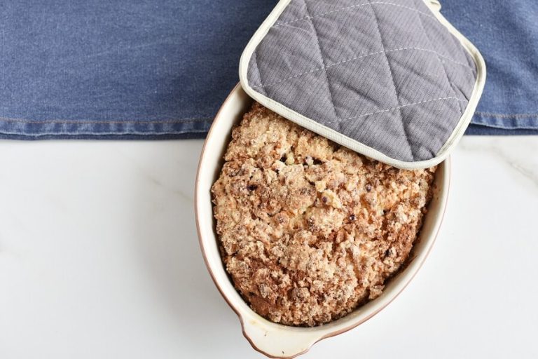 Step 9 - Blueberry Queso Fresco Crumble Cake