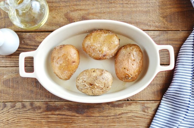 Step 3 - Broccoli Cheddar Stuffed Baked Potatoes