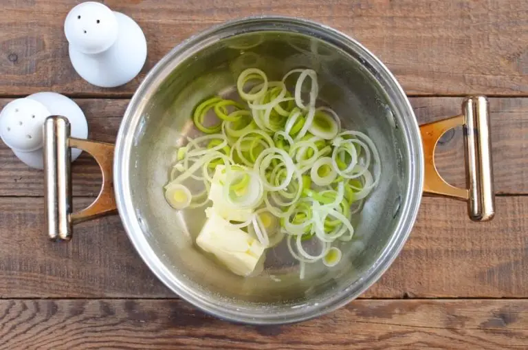 Step 2 - Cheddar Jack Potato Leek Soup