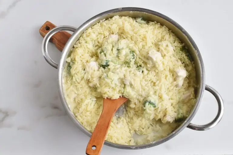 Step 4 - Cheesy Chicken and Broccoli Orzo
