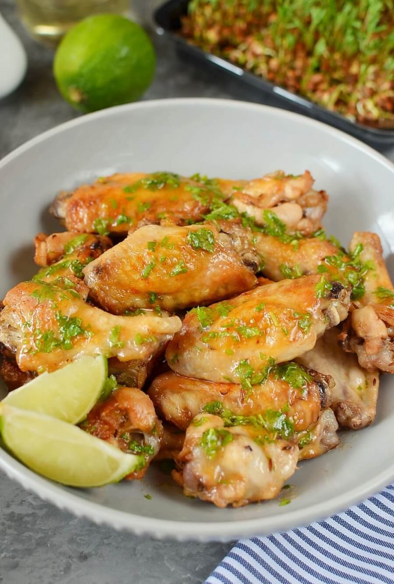 Cilantro Lime Wings Recipe - Cook.me Recipes