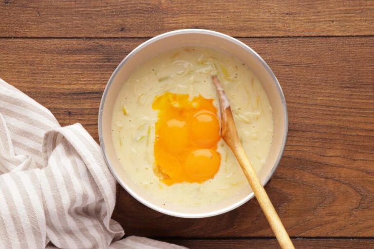 Step 5 - Classic Cheese and Leek Soufflé