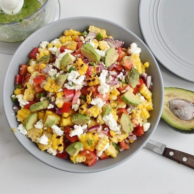 Corn Salad with Queso Fresco Recipe - Cook.me Recipes