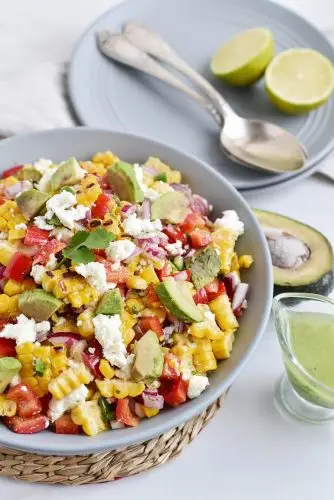 Corn Salad with Queso Fresco