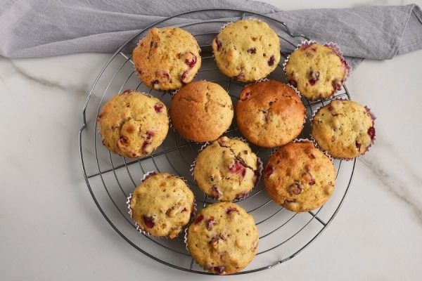 Cranberry Nut Muffins Recipe Cookme Recipes 