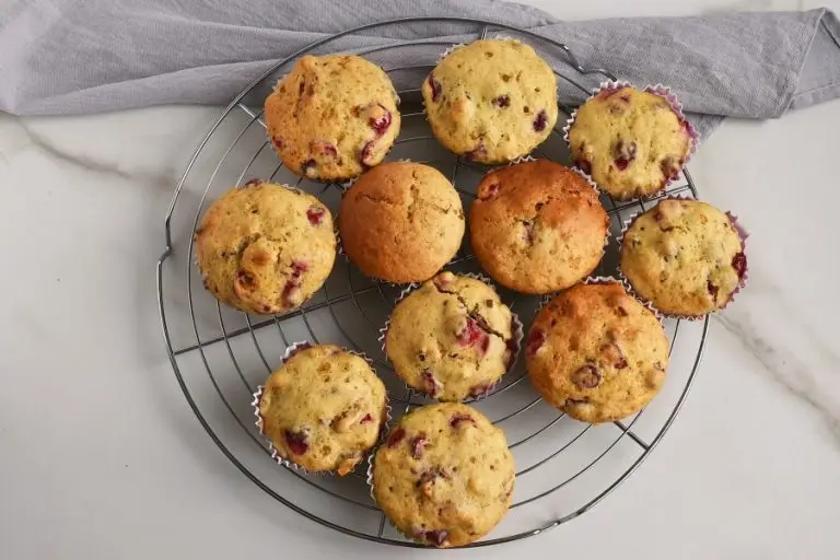 Step 9 - Cranberry Nut Muffins
