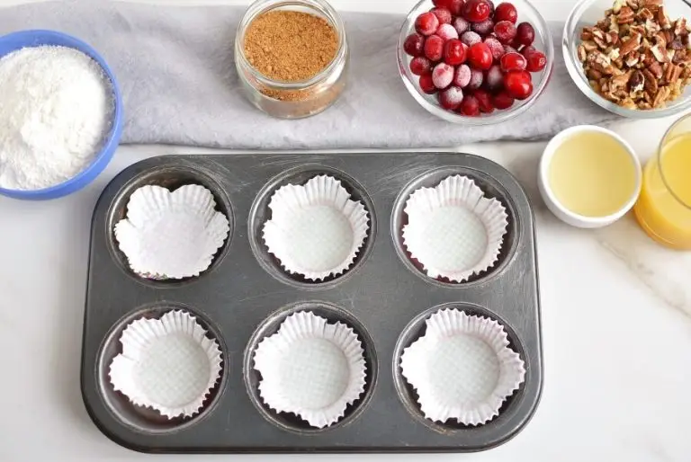 Step 1 - Cranberry Nut Muffins