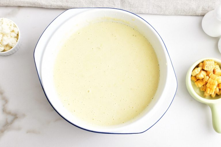 Step 5 - Creamy Corn Soup with Queso Fresco