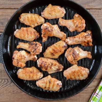 Grilled Chicken Wings recipe - step 4