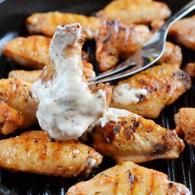 Grilled Chicken Wings Recipe-How To Make Grilled Chicken Wings-Delicious Grilled Chicken Wings