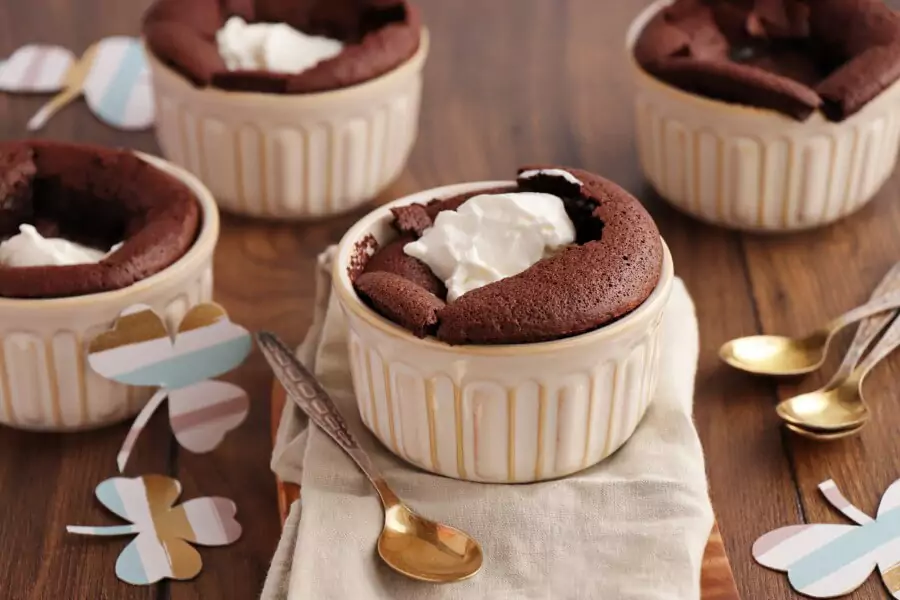 Guinness Chocolate Puddings