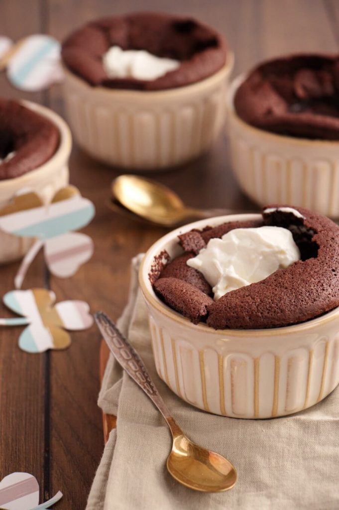 Guinness Chocolate Puddings