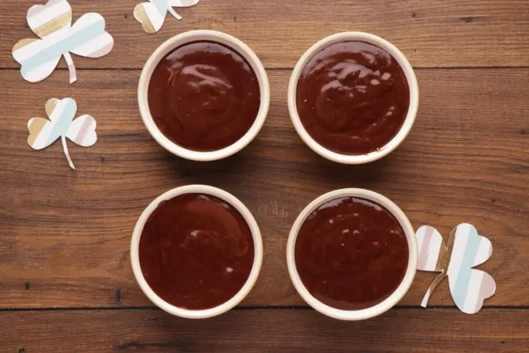 Step 5 - Guinness Chocolate Puddings