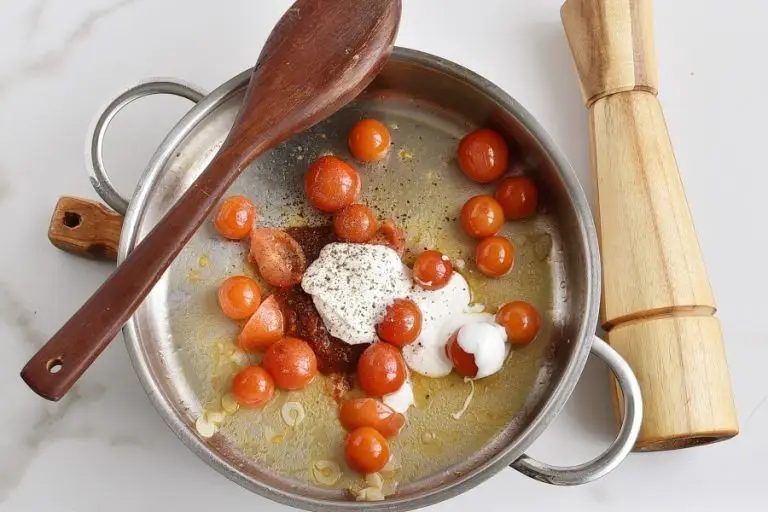 Step 4 - Harissa Spaghetti