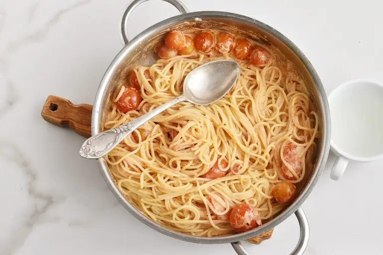 Step 5 - Harissa Spaghetti
