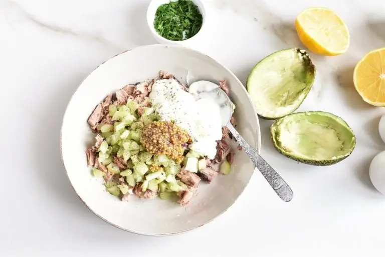 Step 3 - Healthy Tuna Salad Stuffed in Avocado