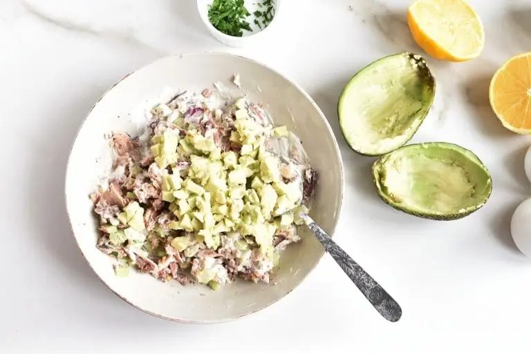 Step 4 - Healthy Tuna Salad Stuffed in Avocado