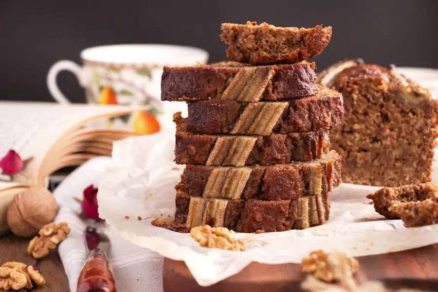 Healthy Vegan Banana Bread