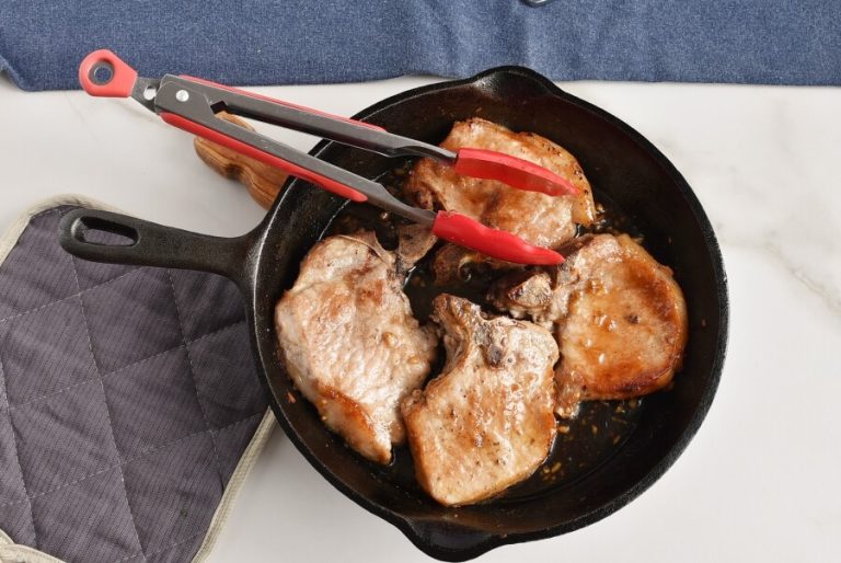 Step 7 - Honey Garlic Pork Chops