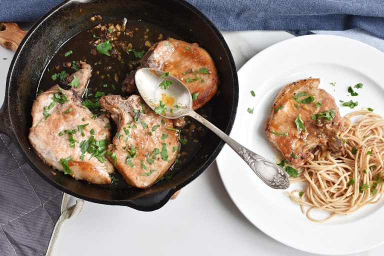 Step 8 - Honey Garlic Pork Chops