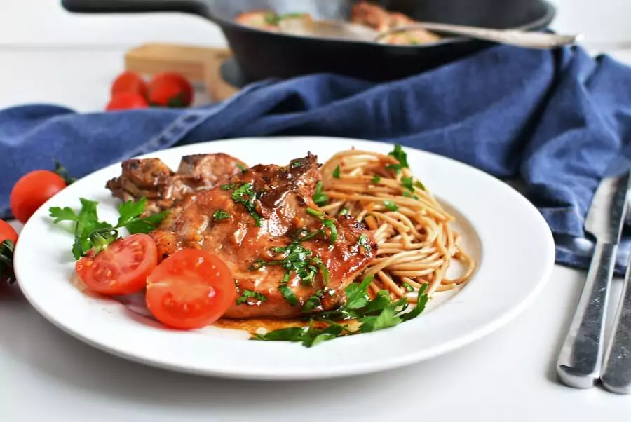 Honey Garlic Pork Chops