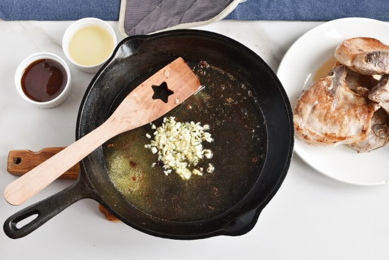 Step 5 - Honey Garlic Pork Chops