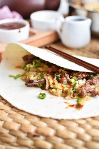 One Skillet Hot Sausage and Cabbage Stir-Fry