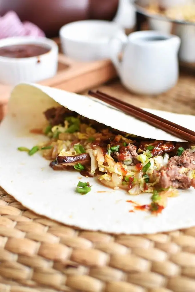 One Skillet Hot Sausage and Cabbage Stir-Fry