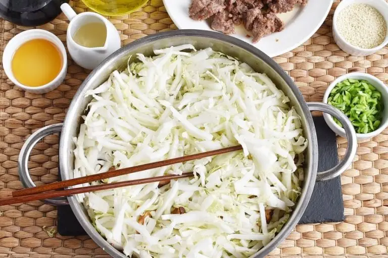 Step 4 - One Skillet Hot Sausage and Cabbage Stir-Fry