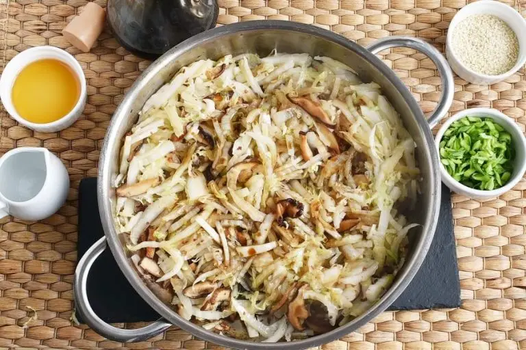 Step 5 - One Skillet Hot Sausage and Cabbage Stir-Fry