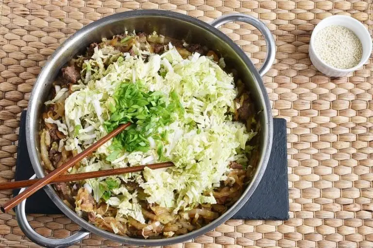 Step 6 - One Skillet Hot Sausage and Cabbage Stir-Fry