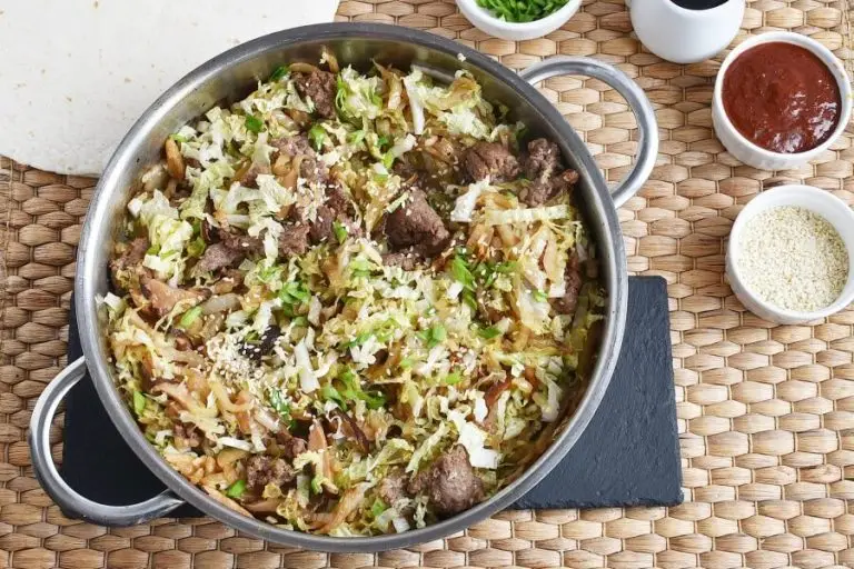 Step 6 - One Skillet Hot Sausage and Cabbage Stir-Fry