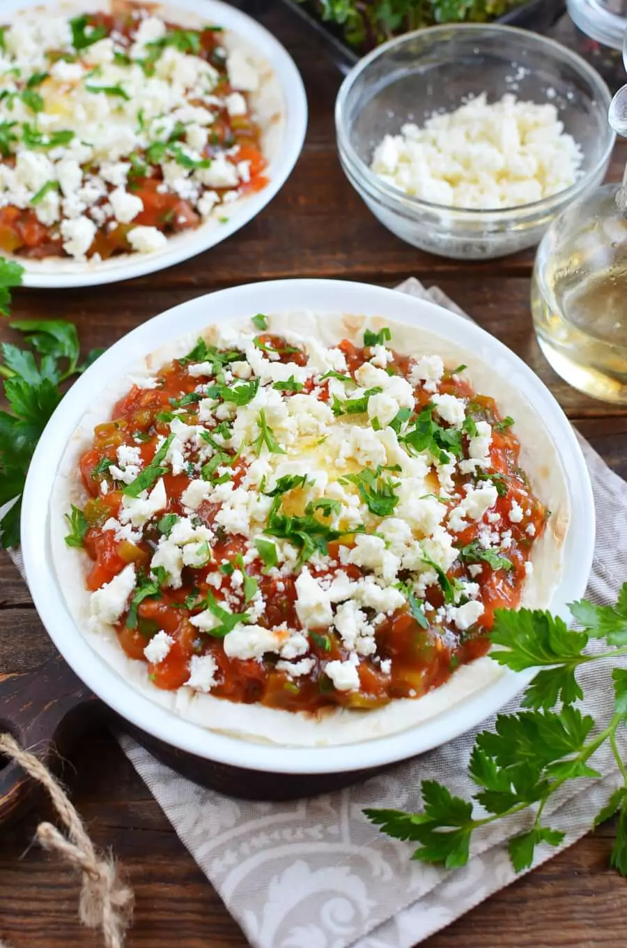 Huevos Rancheros with Queso Fresco