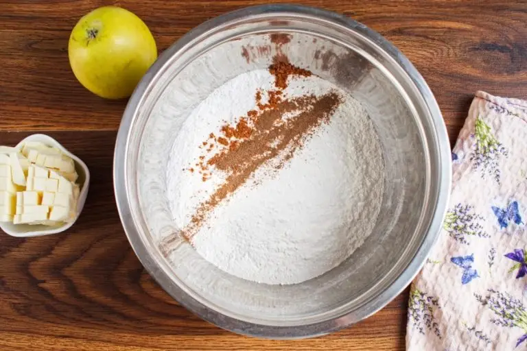 Step 2 - Irish Apple Cake with Custard Sauce