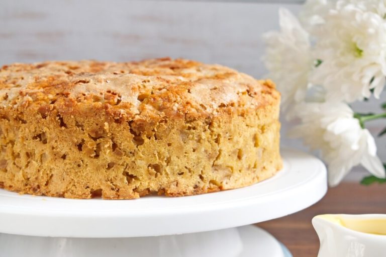 Step 11 - Irish Apple Cake with Custard Sauce
