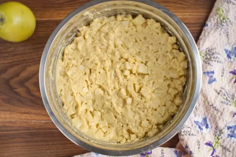 Step 6 - Irish Apple Cake with Custard Sauce