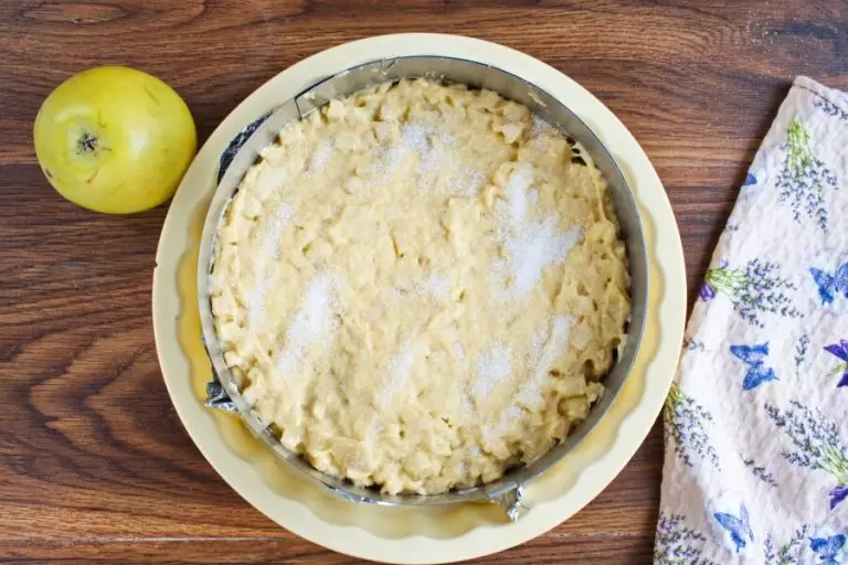 Step 7 - Irish Apple Cake with Custard Sauce