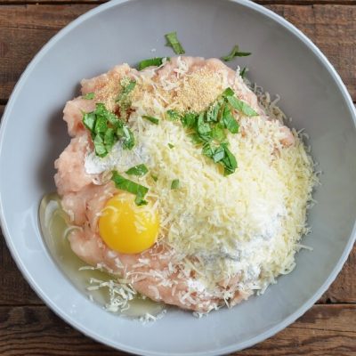 Keto Chicken Parmesan Meatballs recipe - step 2